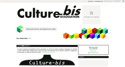 Desktop Screenshot of culture-bis.com
